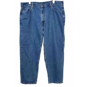 Levi’s 550 Men's Jeans size 46x32 (46x31) Medium Wash Blue Denim 100% Cotton